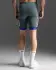      2XU Core Tri 8 Inch Shorts Azurblau/Mitternacht Herren  MT7400B-AZB-MDN