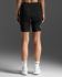 2XU Core Tri 6 Inch Shorts Schwarz/Weiss Damen  WT7407B-BLK/WHT