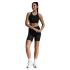 2XU Core Tri 6 Inch Shorts Schwarz/Weiss Damen  WT7407B-BLK/WHT