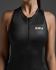 2XU Core Tri Tank mouwloos Schwarz/Weiss Dames  WT7406A-BLK/WHT