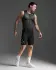 2XU Core Trisuit Armellos Rot/Blau Herren  MT7398D-BLK/WHT