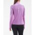 2XU GHST 1/2 Zip Laufshirt langer Ärmel rosa Damen  WR6207a-ULTWHT