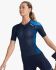 2XU Aero tri top Kurzarm Blau Damen  WT6666a-MDN/FTV