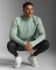 2XU Ignition Hyper-Haptic 1/4 Zip Eukalyptus/Schwarz Reflektierend Herren  MR7349A-EUC/BRF