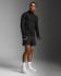 2XU Ignition Hyper-Haptic 1/4 Zip Schwarz/Silber Reflektierend Herren  MR7349A-BLK/SRF