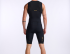 2XU Light speed front zip trisuit armellos Schwarz Herren  MT6660d-BLK/GLD