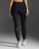 2XU Light Speed ​​​​Mid-Rise Kompressions-Laufhose Schwarz Reflektierend Damen  WA6523B-BLK/BRF