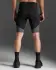      2XU Light Speed ​​​​React Kompressionsshorts Schwarz/Weiss Reflektierend Herren  MA7050B-BLK/WRF