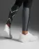 2XU Light Speed ​​​​React Kompressions-Laufhose Schwarz/Weiss Reflektierend Herren  MA7049B-BLK/WRF