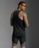 2XU Light Speed ​​​​Tech Running Singlet Schwarz Reflektierend Herren  MR7151A-BLK/BRF