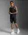2XU Light Speed ​​​​Tech Running Singlet Schwarz Reflektierend Herren  MR7151A-BLK/BRF