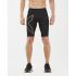      2XU Light Speed ​​​​Kompressionsshorts Schwarz/Gold Reflektierend Herren  MA5331b-BLK/GRF