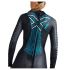 2XU Propel:2 Langarm Neoprenanzug schwarz/blau Damen  WW4993c-BLK/ALO