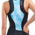 2XU Perform Ärmellos Trisuit Schwarz/Blau Damen  WT5533D-BLK/AQR-VRR