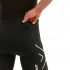 2XU Compression Kurzarm Trisuit Schwarz/Weiß Herren  MT5516D-BLK/CRO