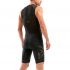 2XU Compression Ärmellos Trisuit Schwarz/Gold Herren  MT5517D-BLK/GLD-VRR