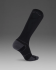 2XU Vectr Light Cushion Volle Länge Socken Schwarz/Titan   UA5155E-BLK/TTM