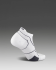 2XU Vectr Cushion No Show Socken Weiss/Grau   UA5043E-WHT/GRY