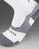 2XU Vectr Light Cushion Crew Socken Weiss/Grau   UA7005E-WHT/GRY