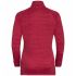 Odlo Run Easy Warm (Zip) Millennium Element Laufshirt Langarm Rot Damen  313261-30753