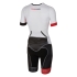 Castelli Free sanremo tri suit  kurzen Ärmeln Herren Weiß/rot 16073-123  16073-123