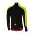 Castelli Trasparente 4 Radtrikot lange Ärmel Schwarz/Gelb Herren  17509-853