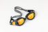 Zoggs Predator flex titanium Schwimmbrille Orange  461054-gybk/mor