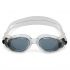 Aqua Sphere Kaiman dunkle Linse Schwimmbrille Silber  ASEP3000000LD