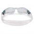 Aqua Sphere Kaiman transparente Linse kleiner Passform zwembril aqua/wit  ASEP3070043LC