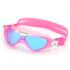 Aqua Sphere Vista Junior blaue Linse Schwimmbrille rosa  ASMS5630209LB