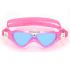 Aqua Sphere Vista Junior blaue Linse Schwimmbrille rosa  ASMS5630209LB