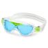 Aqua Sphere Vista Junior blaue Linse Schwimmbrille Transparant/Grun  ASMS5630031LB