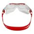 Aqua Sphere Vista XP transparant Linse Schwimmbrille rot  ASMS5640006LC