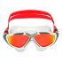 Aqua Sphere Vista Rot/Titanium mirror Linse Schwimmbrille  ASMS5050915LMR