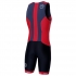 Zone3 Aquaflo plus tri suit Schwarz/Rot Herren  16173