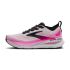 Brooks Glycerin GTS 23 Laufschuhe White/Phantom/Cyber Pink Damen  1204921B111