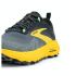 Brooks Cascadia 17 Trail-Schuh Grau/Gelb Herren  110403B333