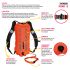 BTTLNS Kronos 1.0 Saferswimmer Rucksack Sicherheitsboje 28 liter Orange  0121004-034