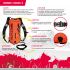 BTTLNS Kronos 2.0 Rucksack Schwimmboje 28 Liter Orange  0423005-034