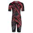 BTTLNS Typhon 2.0 OBLIQUE trisuit kurzarm Divine Black/Torment Red Herren  0224009-123