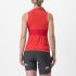 Castelli Anima 4 armelloses Radtrikot Rot Damen  4523043-081