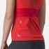 Castelli Anima 4 armelloses Radtrikot Rot Damen  4523043-081