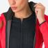 Castelli Alpha 150 W jacket Langärmelige Fahrradjacke hibiscus damen  4525531-081