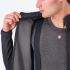 Castelli Competizione langarm radtrikot light black herren  4525506-085