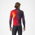 Castelli Amplify Thermal Radtrikot Langarm red/orange herren  4525512-513