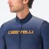 Castelli Apice Thermal Radtrikot Langarm belgian blue herren  4525511-424