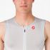 Castelli free speed 3 top sleeveless weiß grau herren  8625088-101
