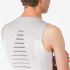 Castelli free speed 3 top sleeveless weiß grau herren  8625088-101
