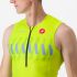 Castelli Free tri 2 ärmelloses Top Grun/Gelb Herren  8622091-383