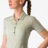 Castelli merino w polo grün damen  4524088-360